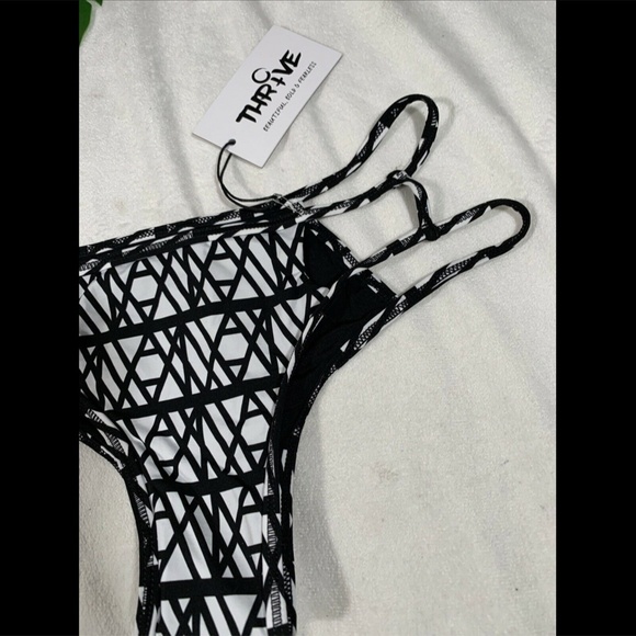NEW THRIVE Luna Cutout Bikini Bottoms in Medium‎ - Picture 7 of 11